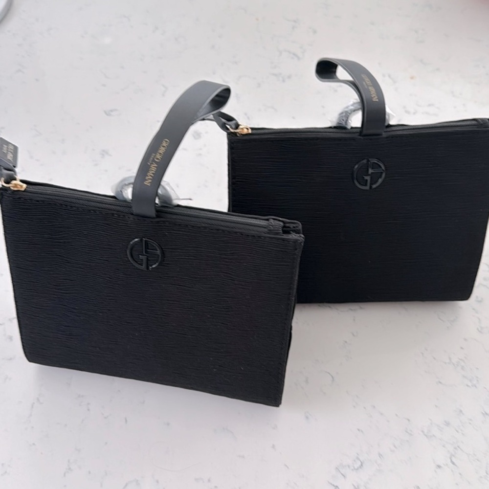 Giorgio Armani Beauty Black Bags